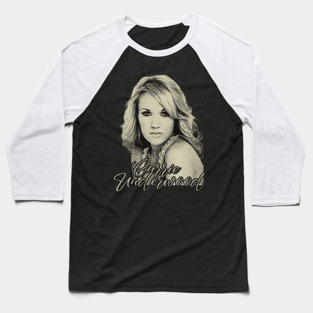 Carrie Underwood Baseball T-Shirt by YukieapparelShop